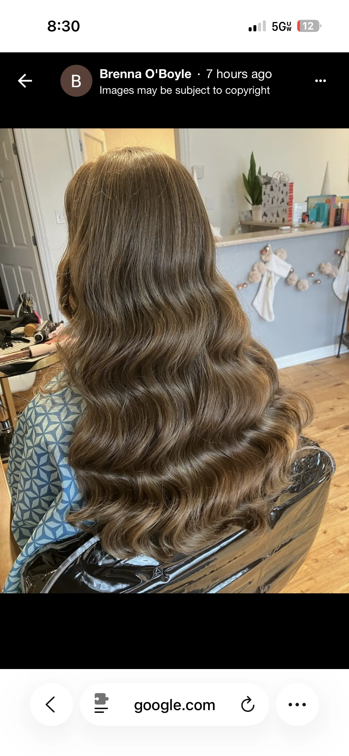 Hair color transformation at Glow Salon & Spa, serving Carmel, Westfield, and Fishers